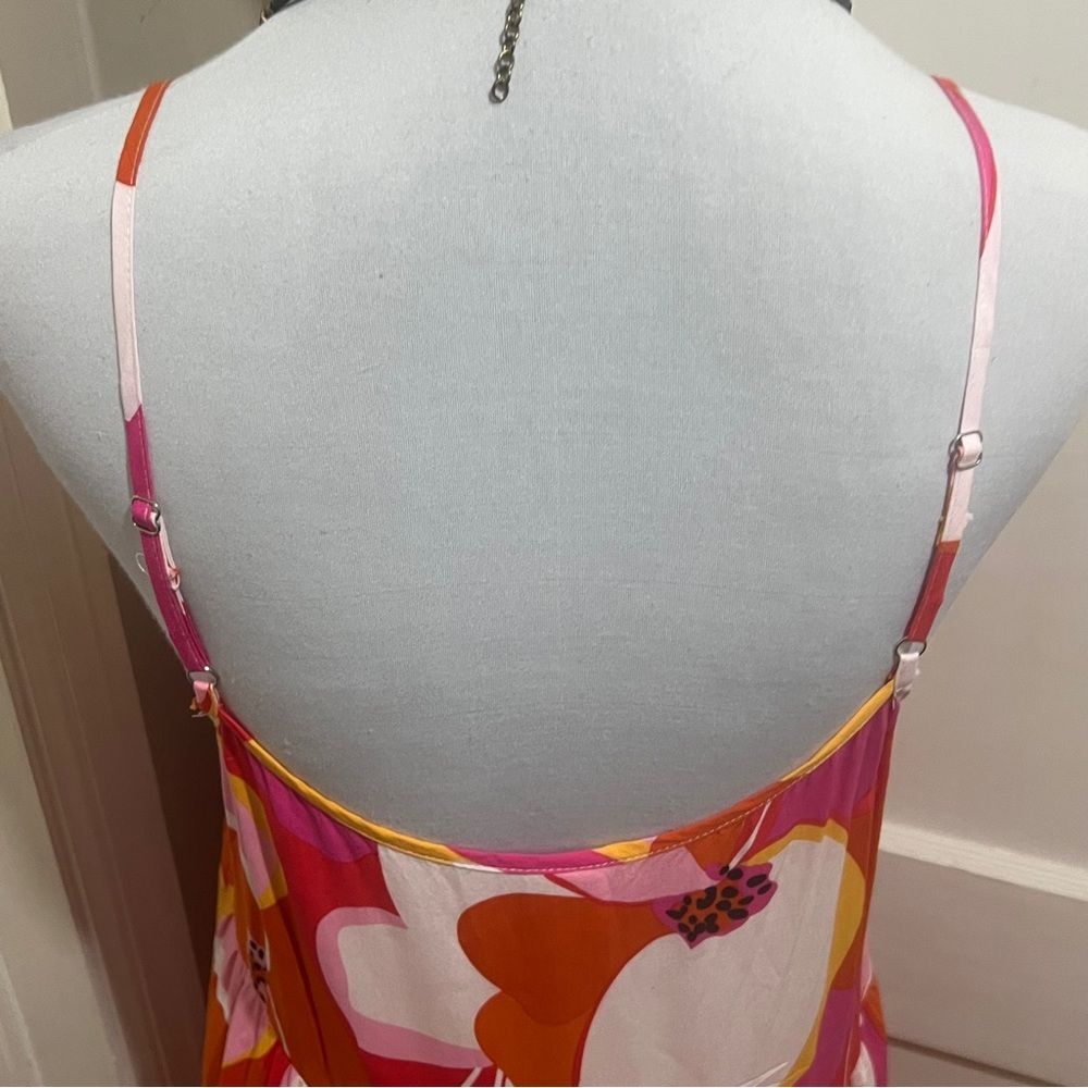 Vibrant Floral Maxi Dress - Picture 4 of 11